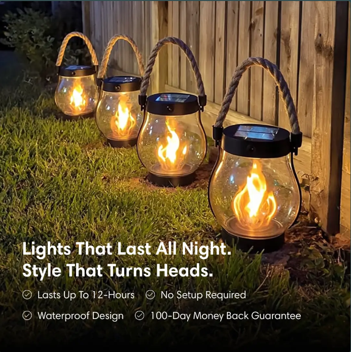 Nexovia LumaGlow™ Solar Lantern