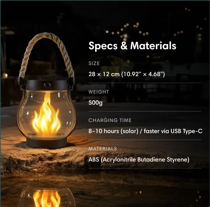 Nexovia LumaGlow™ Solar Lantern