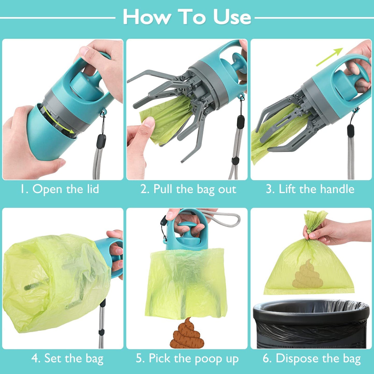 NEXOVIA'PET Poop Scooper